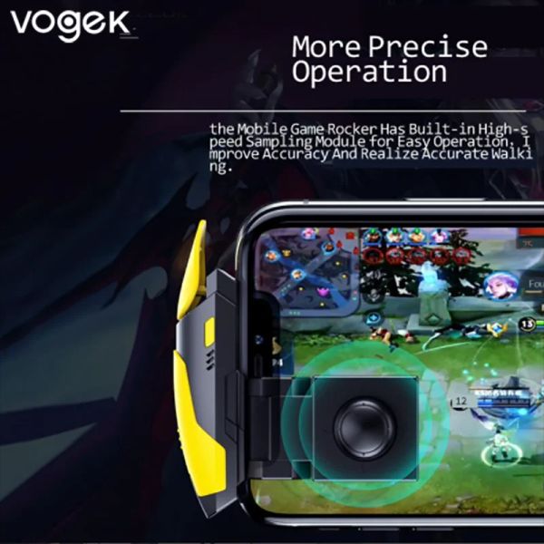 GamePads Vogek Pubg Game Controller Joystick для Android Phone PC Trigger Trigger Mobile Phone Gamepad M10 OneClick Fressup для iOS