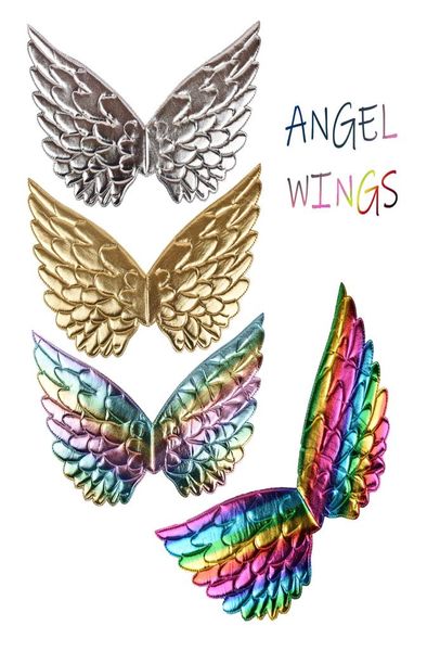 Yeni Cadılar Bayramı Angel Wings Children039s Performans Props Cosplay Party Props Renkli Kanatlar Çocuklar İçin Unicorn Wings 9841842