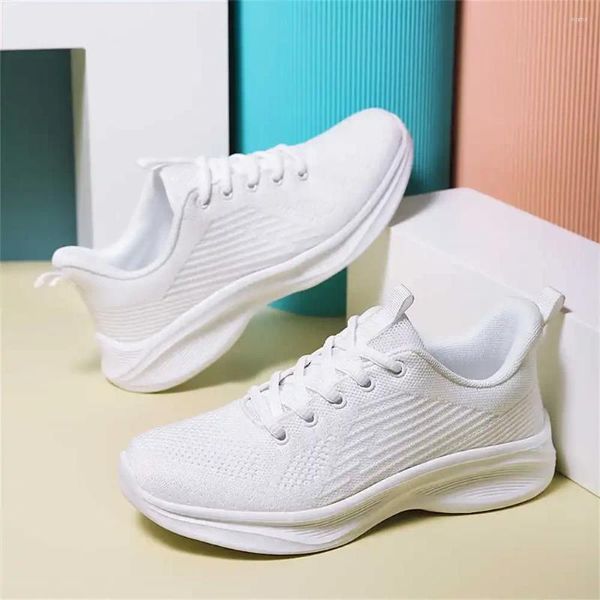 Scarpe casual altezza in alto slip sneakers sneaker estate donna lussuosa moca