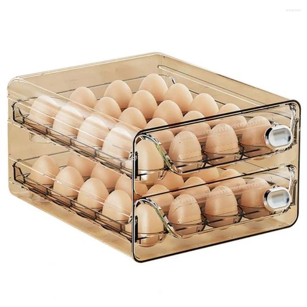 Depolama Şişeleri Yumurta Kutusu Kiler Çözüm Kapasitesi Çift Katman