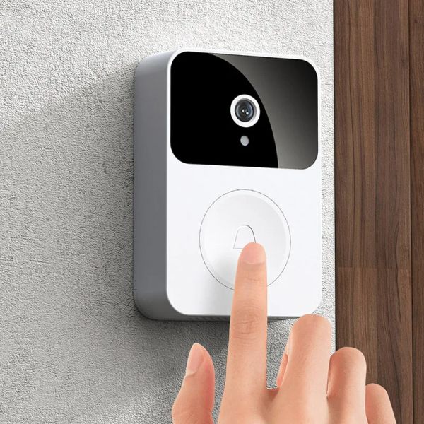 Sistema WiFi Doorbell Smart Homeless Teless Tela Bell Camera Segurança Vídeo Vídeo Intercomunicador HD IR Visão noturna para apartamentos