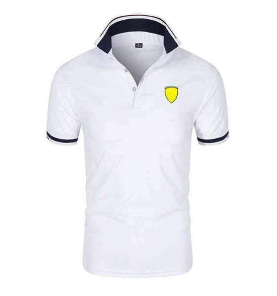 Summer New Ferrar Polo Shirt British Brand Traspirable Brand Grand Times Fashion Men039S abbigliamento harajuku Splicing bavaglio casu9292470