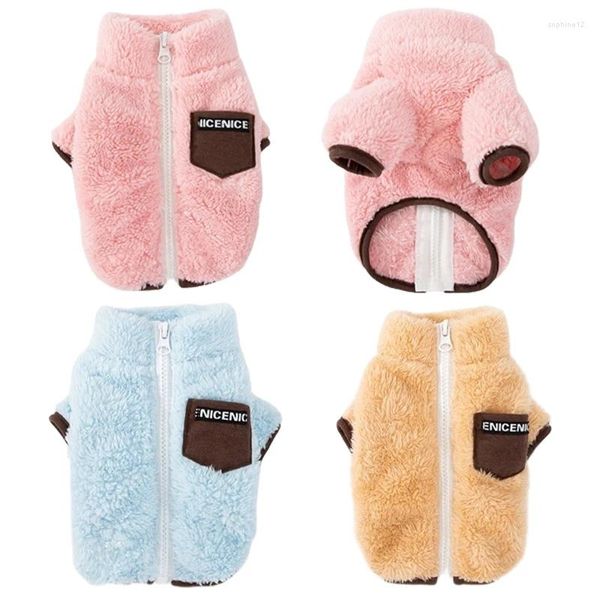 Abbigliamento per cani vestiti caldi per piccoli cani medium cameriera inverno cappotto abiti cucciolo di cucciolo carino costumi per animali domestici solidi y Yorkshire