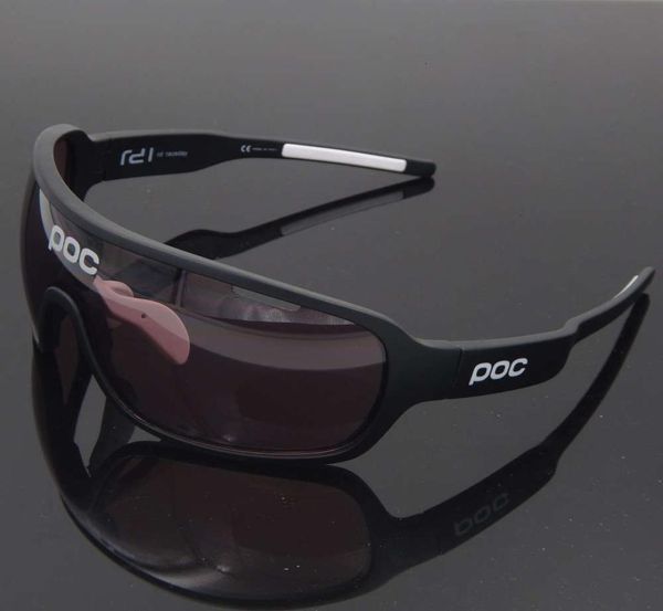 Óculos de sol POC 2 lentes fazem óculos de sol esportes ao ar livre Men039s e Women039s Cicling Glasses Windbreak International Blade5351719