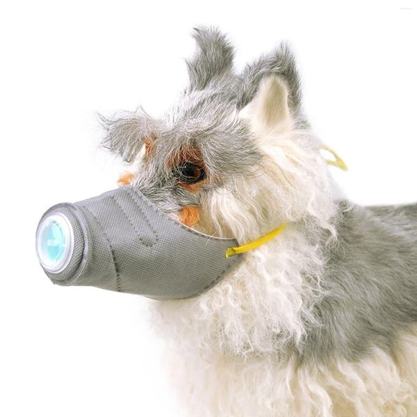 Cucciolo di abbigliamento per cani antim -smog bombrollino della maschera per far scorrere l'aria per Labrador e Small medium