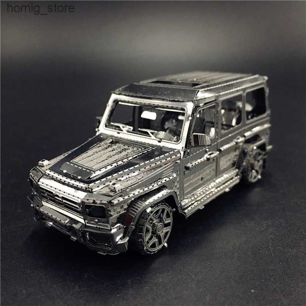 3D Bulmacalar Demir Yıldız 3D Metal Pilzle Kiti 1 50 BZS G500 Off-Road Araç Montaj Modeli DIY 3D Lazer Kesim Modelss Çocuklar İçin Yetişkin Y240415