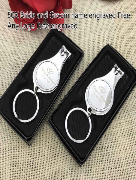 Lembranças personalizadas de casamento para convidados favores de casamento personalizados multifuncionais abridor de vinhos CLIPPERS 40PCS62777725