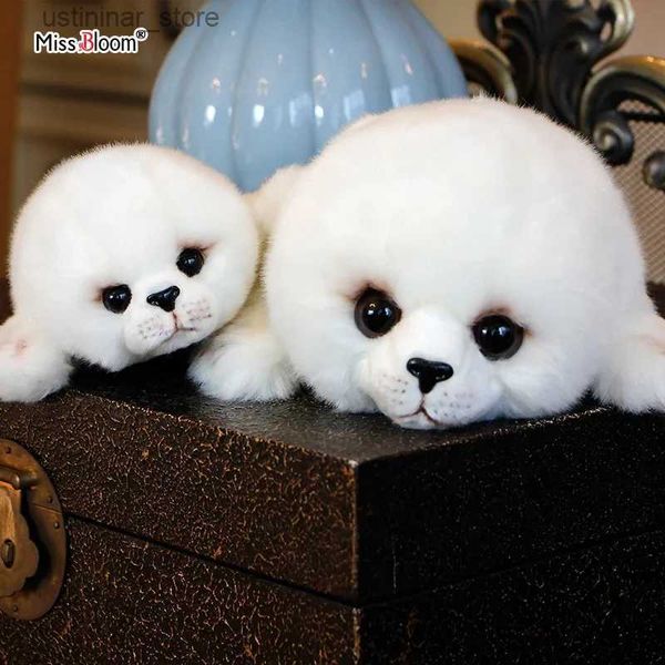 Animali di peluche imbottiti morbidi sigilli carini giocattolo peluche mondiale mare lione di mare bambola ripienata grande regalo di compleanno per bambini per bambini dropshipping di Natale L47