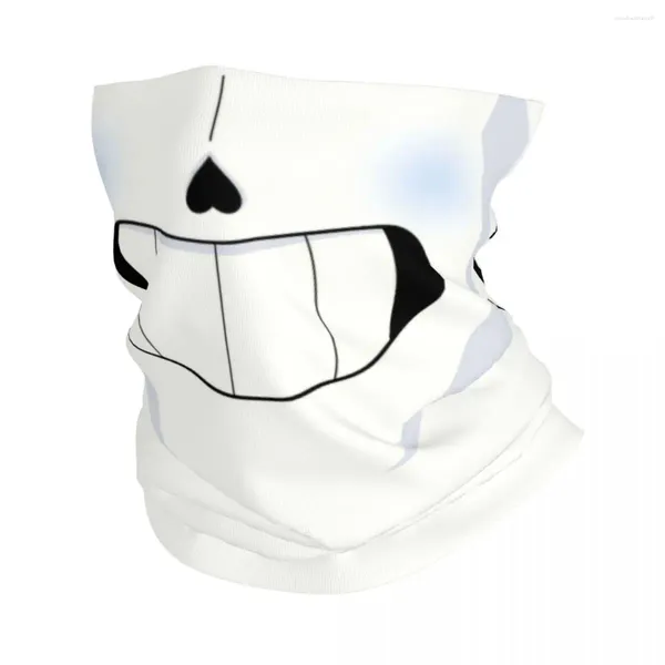 Bandanas engraçadas Undertale sans Winter Band para o pescoço mais quente Homens mulheres de ciclismo de ciclismo de ciclismo Video de videogame FACE BANDANA GAITER