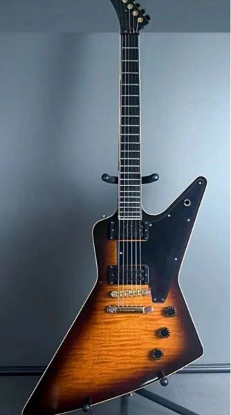 Кабели China OEM 6 String Электро -гитара обратная головная уборка бесплатная поддержка доставки пользователь