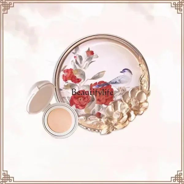 Dekorative Figuren Blume kennen Gott Luftkissen weiche Creme Haut Licht transparent einheitlicher Concealer