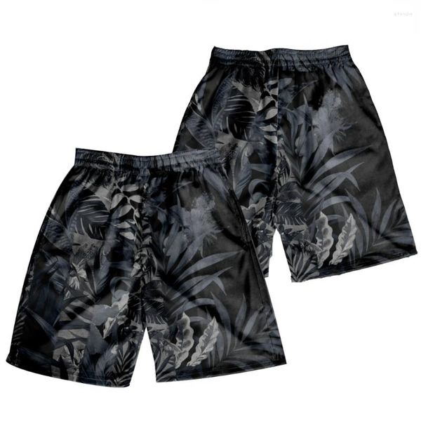 Herren Shorts Iron Tree Herren lange Schwimmen Stämme lässig lustiger Strand Schnell trocken Schwimmgrün Blatt Basketball Punk Männer