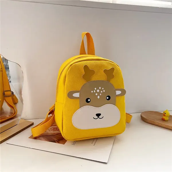 Schulbeutel Kinder umgehen Animation Boy Rucksack Cartoon süßes Mädchen Baby Kindergärtner Schoolbag für Teenager -Mädchen