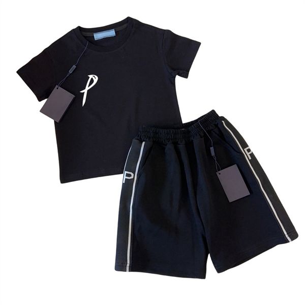 Roupa de roupas para crianças bebês meninos meninas shorts roupas de shorts novas algodão garotas garotas designer designer de bebê tamanho 90cm-150cm V02
