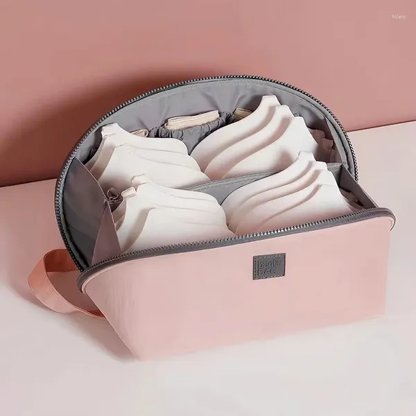 Aufbewahrungstaschen Unterwäsche Tasche Multifunktional BHs Socken Reisen tragbarer Oxford -Stoff -Make -up -Organisator Gepäck Sortierung