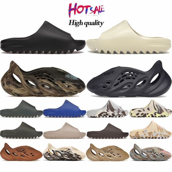 Designer -Hausschuhe Sandalen Männer Frauen Sandalen Schieber Pantoufle Mules Kwonyx Mx Cinder Sandknochen Harzstein Schiefer graue Follops Flip Flops Sandles 2024