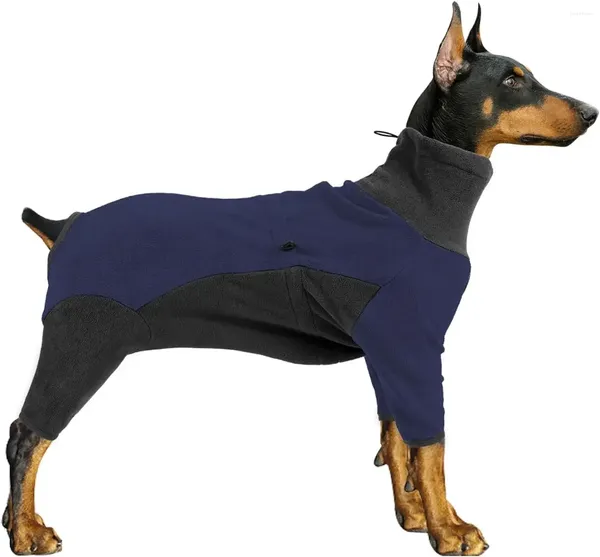 Abbigliamento per cani vestiti per animali domestici inverno inverno per cani di grandi dimensioni pile di moda giacche da maglione caldi costumi forniture