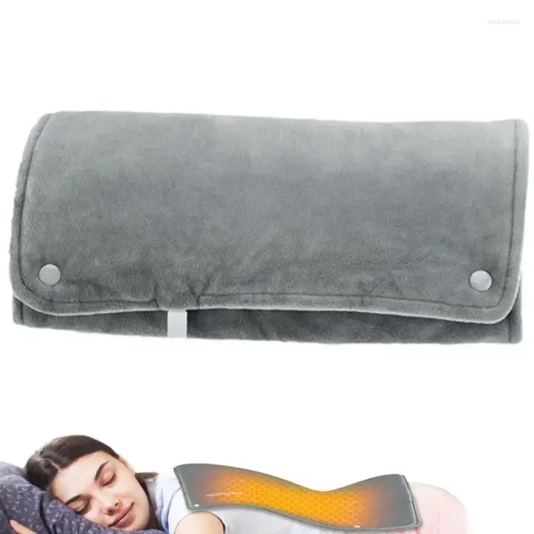 Ковры USB Электрическая нагревательная площадка для спазмов в спине боли в обратном боли графен нагретый коврик теплый мини -одеяло плечо живот