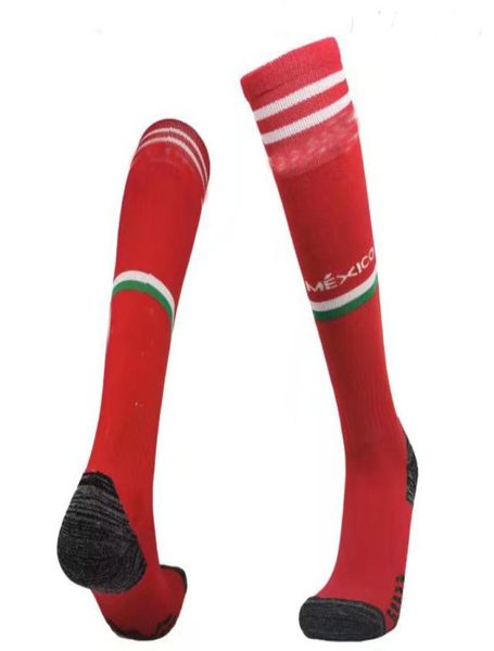 22 23 Meksika Ev Kulübü Takımı Futbol Socks Çocuklar Yetişkin ve MX Çocuk Spor Çorapları Çocuk Uzun Yüksek Futbol Sock L6146485