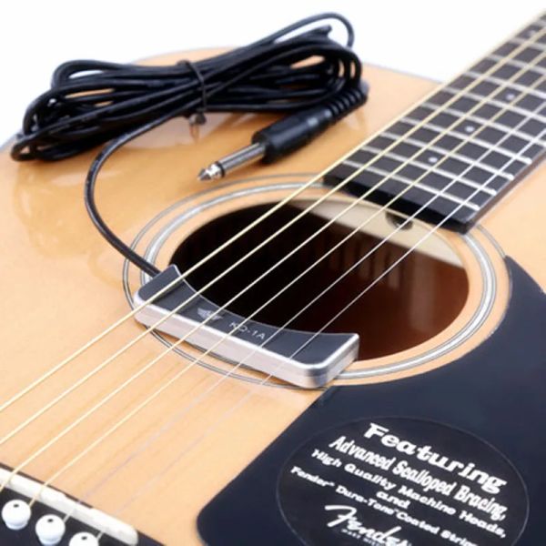 Pegs klassische akustische Gitarren -Pickup hohe Empfindlichkeit Low Noise Sound Hole Loch Akustische Pickup -Gitarren -Accessoires Musikinstrumente