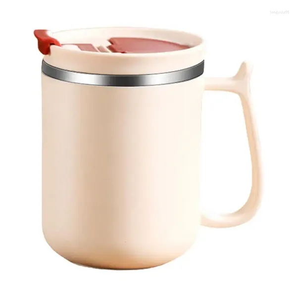 Tassen Edelstahl Kaffeetasse Reise thermisch-vakuum-isoliertes Tasse 500 ml Espresso