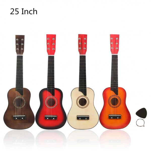 Cavi da 25 pollici Timbre Basswood Acoustic Guitar with Bag Pick Strings