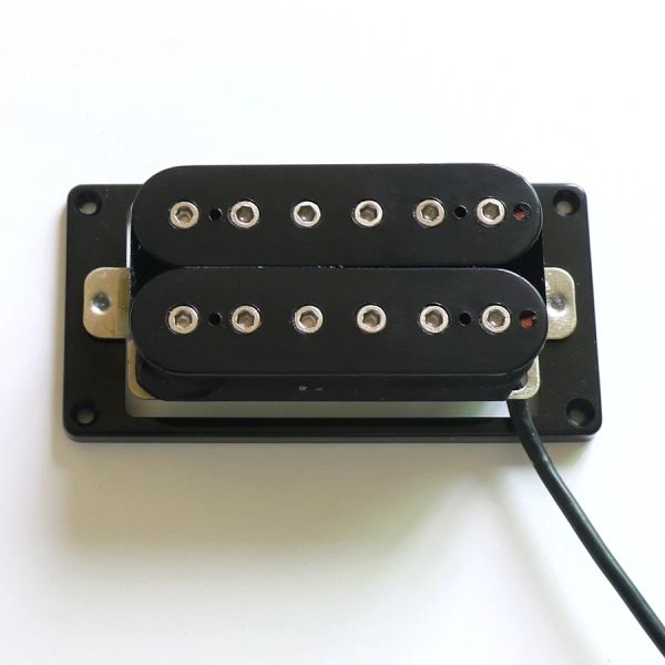 Cabos Distorção alta distorção humbucker captadores de guitarra com placas de base de níquel prateado e 4 fios condutores para dividir