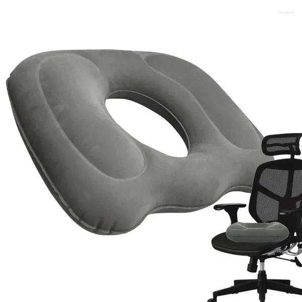 Pillow Inflable Memory Foam Seat On Slip para o Bedsore Pad portátil portátil confortável há muito tempo