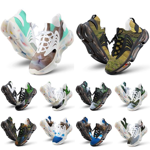 Бесплатная доставка DIY Дизайнерская кроссовка для мужчин Женщины индивидуальные изображения бежевые камуфляжные модные женские женские кроссовки