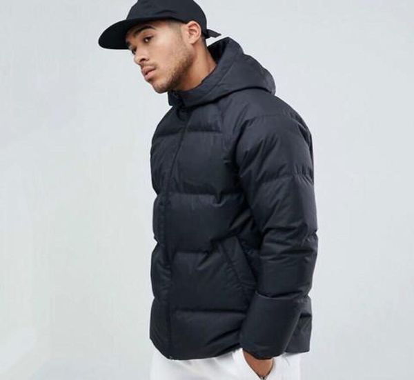 Marca de roupas de inverno Doublesididided Mens Hooded Jackets acolchoados Designer de inverno Sports Parkas Down Windbreaker Coat Quilted HIG1853697