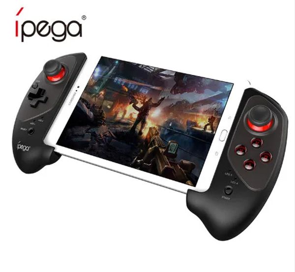 Gamepads Neue IPEGA PG 9083 Bluetooth 3.0 Wireless Gamepad für Android / iOS Retractable Gamepad Praktische einziehbare Handlungs -Pad -Joystick