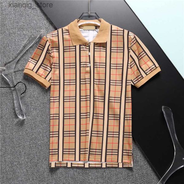 Polos maschile maschili classici Designer Summer Magliette Summer Shirts Brank Brand Brance Business Casual Tee England Shirts Man Tops Asian Times M-XXXL L49