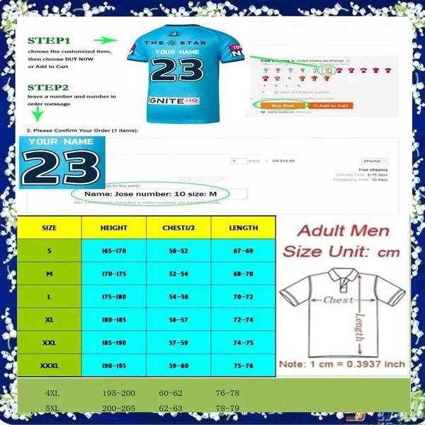 2024 Yerli Tüm Yıldızlar Ev Rugby Jersey 2024/25 Tüm yıldızlar Erkek Animasyon Anzak Eğitim Forması Boyutu