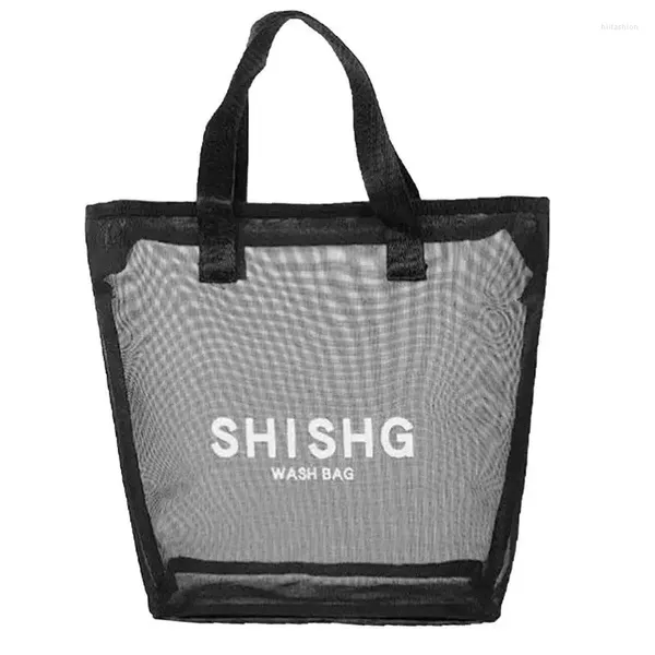 Aufbewahrungstaschen Fordable Mesh Beach Bag Schnell trockenes Design modische Muster Multifunktional für Kleiderspielzeug Kosmetik Geschenkverpackung