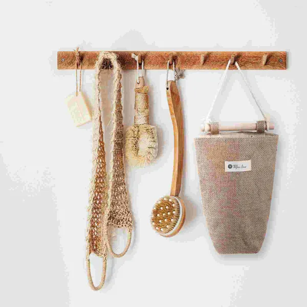 Vasen hängende Korbgewebe Wand Vase Aufbewahrungstasche Blumenpflanzen Taschenorganisator für