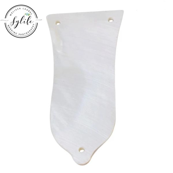 Cabos Hot Sale Pearl White Shell Treuss Rod Capa para guitarra elétrica