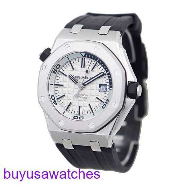 AP запястья Watch Montre Royal Oak Series 15710ST OO Precision Steel 42 мм.