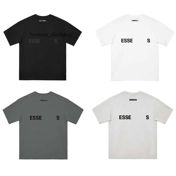 EssentialShorts Herren Designer T-Shirt für Mann Frauen Hemden 100%Cotton Street Hip Hop Kurzärmelte T-Shirt-Buchstaben Drucken Paar Mann T-Shirt Asian Größe S-XL 855