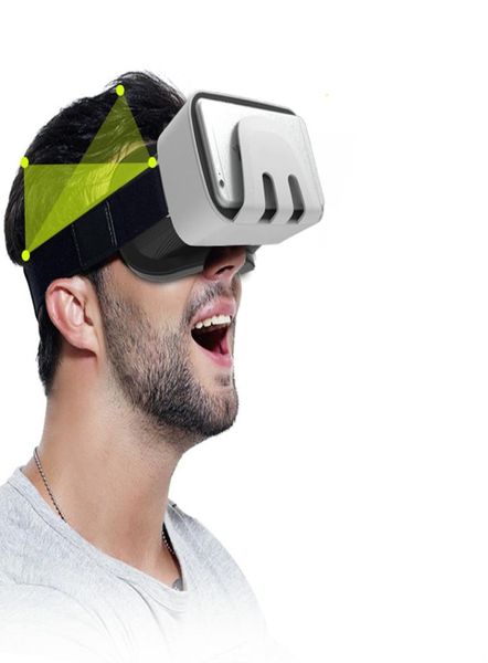 Top -Marken -Designer VR Brille Headset Bluetooth Fernbedienung Universal VR Box Virtual Reality 3D VR Brille Game Movie 3D univers7551594