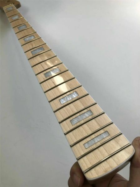 Kabel linke Hand 4 String Bass Gitarre Hals Maple 20 Bund 34 -Zoll -Fingerboard Blockeinlay