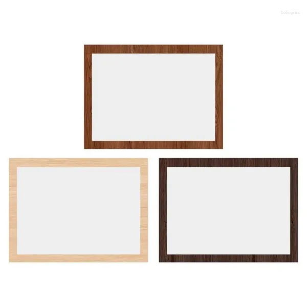 Frames Magnetic Picture Display wiederverwendbares Posterabdeckungsrahmen Gold/Silber selbstklebendfreies Stanzpo Wanddekoration