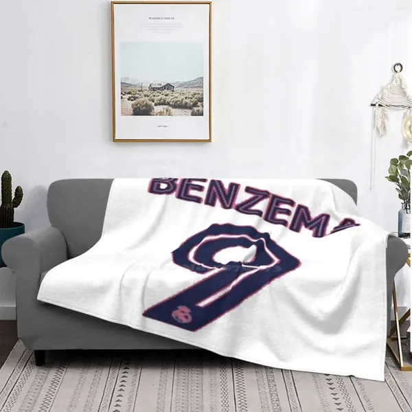 Coperte Karim Benzema 9 Arrivo Fashion Leisure Flann Coppata Hirt Sport ARM Sports Unifort Lionel Ball Giunto