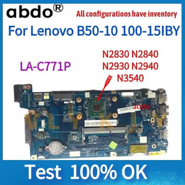 Placa -mãe de nova placa -mãe LAC771P.PE Lenovo B5010 10015iby Laptop Managem