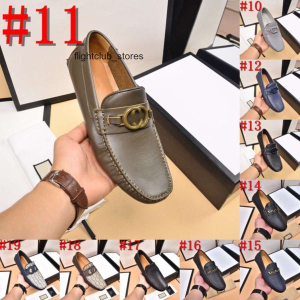 gglies gclies 40Model Italian Men Scarpe marchio di lusso casual 2024 designer estivo moca