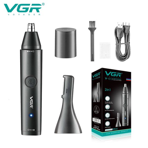 VGR Professional Nose Hair Trimmer Перезаряжается триммер для ушей ушей для мужчин.