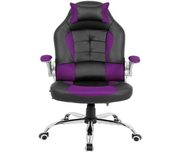 Móveis para sala de estar Cadeira de escritório ergonômico moderno High Back Racing Style Reclineing Game Game Game Seat for Home4849016