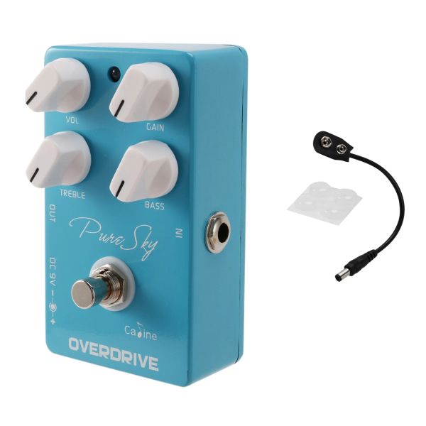 Gitarre Caline Pure Sky OD Gitarren -Effekt Pedal POME PURE und CLEAN OVERDRIVE Gitarrenpedal Accessoires CP12