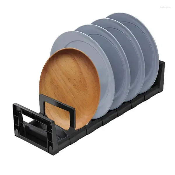 Küche Aufbewahrungsschale Schubladen Organizer tragbarer Haushaltsstreitmetallständer für Schalen rostbesichtige Plattenhackingbretter