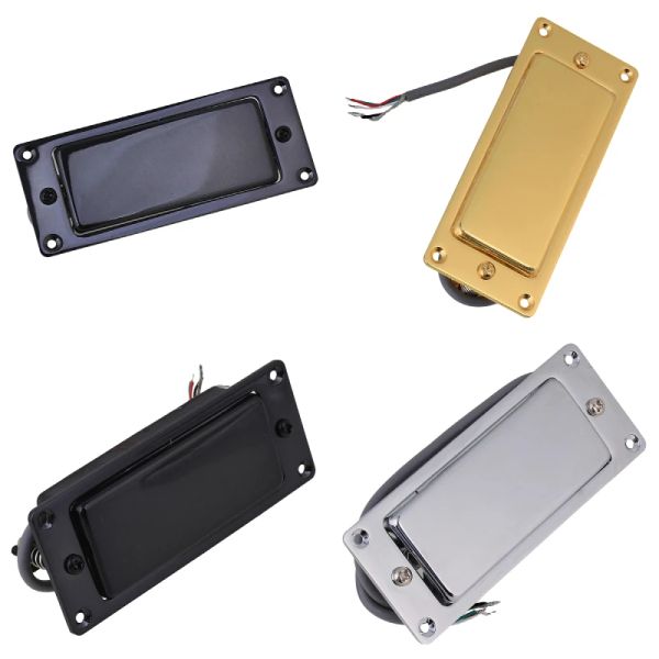 Kabel Silber /Schwarz /Gold E -Gitarre Mini Humbucker Pickup Set Sealed Fit E -Gitarre