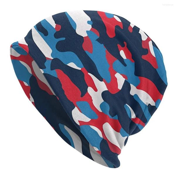 Beralar ABD Kamuflaj Camo Unisex Bonnet İnce Bisiklet Kafataları Beanies Erkek Kadınlar İçin